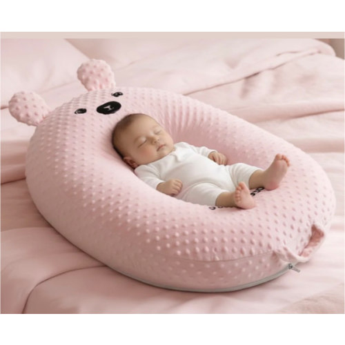 BearHaven™ Elevated Comfort Baby Lounger