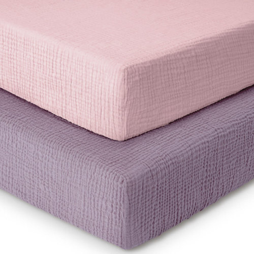 Dreamology Muslin Crib Sheets Boys,Girls | Super Soft,Breathable Crib Sheet,1 Pack | 100% Cotton Crib Sheets for Standard Cribs,Toddler Bed Sheets,28x52 Crib Mattress Sheet | Animal | Wayfair