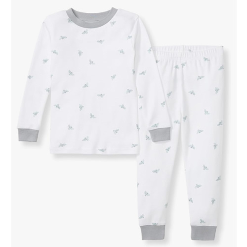 Burt's Bees Baby Boys' 2-Piece Long Sleeve Tee and Pants Organic Cotton Pajama Set