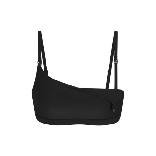 SKIMS FITS EVERYBODY MATERNITY NURSING SCOOP BRALETTE 2-PACK | ONYX