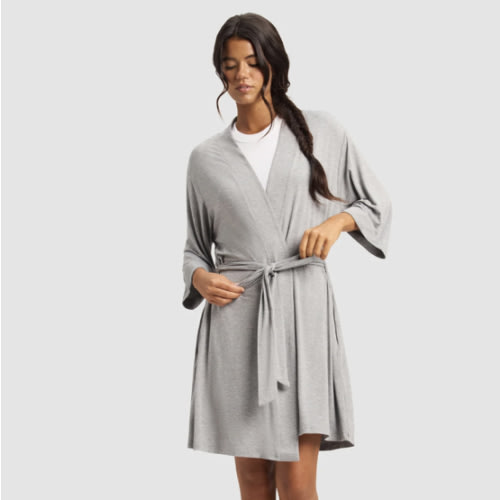 Women's Bamboo Stretch-Knit Kimono Robe | Cozy Earth