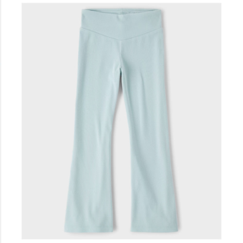 Girls Active Sueded Rib Flare Leggings - BLUE | The Children's Place