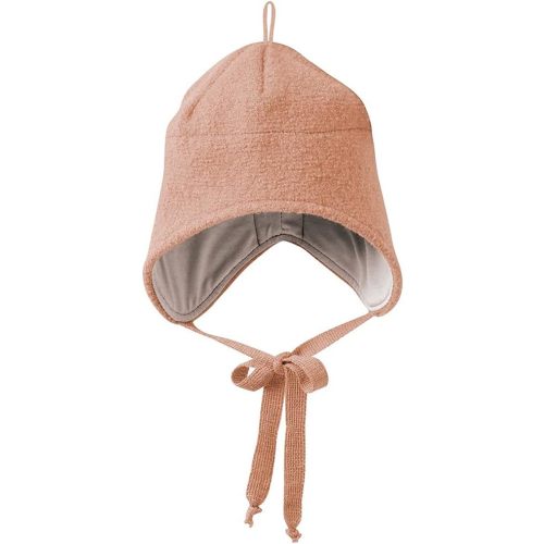 Kids Winter Hat with Ear Flaps, Organic Merino Wool Beanie