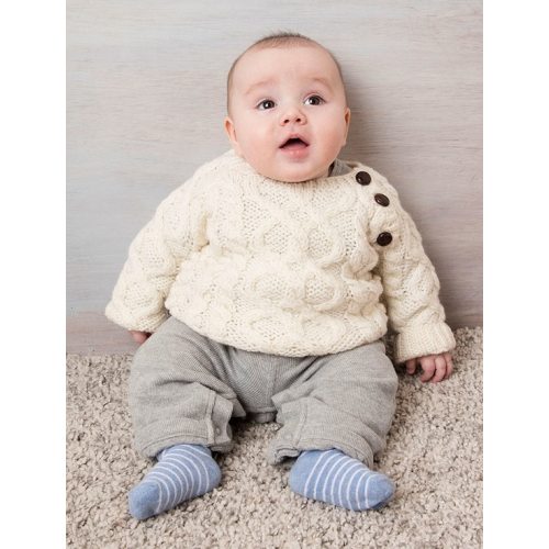 Baby/Toddler Side-Fastening Sweater