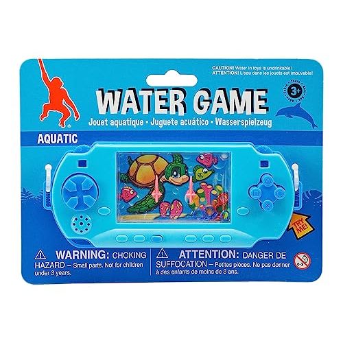 Wild Republic Water Games Aquatic Sensory toys, Kids Gifts, hand held toys, Cuddlekins, 6" ,Blue.