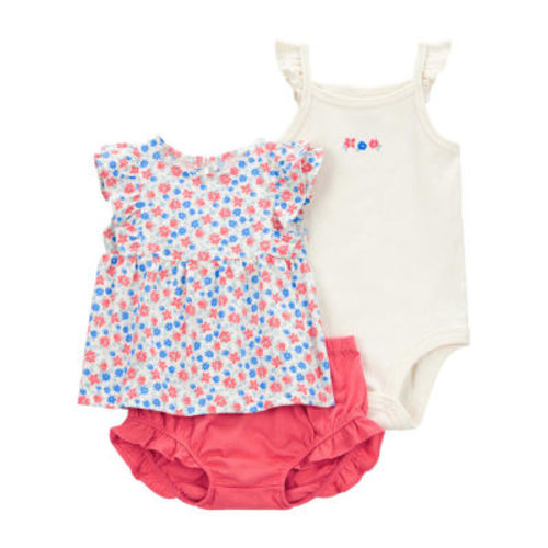 Carter's Baby Girls 3-pc. Short Set