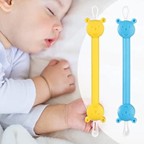 2 Pack Baby Nasal and Ear Cleaner, Nose Cleaning Tweezers, Safe Booger Remover, Nose Picker Gadget for Infants and Toddlers, Earwax & Snot Removal Must Have Items