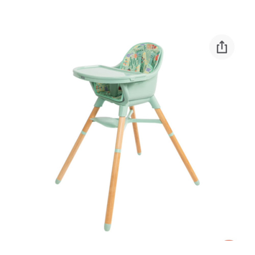 4-in-1 Multi-Use High Chair | Green Garden