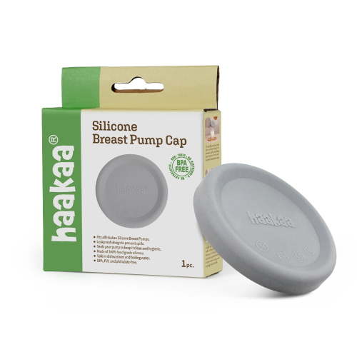 Haakaa Silicone Leak Proof Cap, 1 pk, Fit All Haakaa Breast Pumps, BPA PVC and Phthalate Free HSA/FSA Eligible