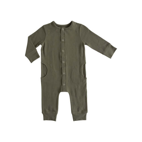 Essentials Romper - Olive (6-12M)