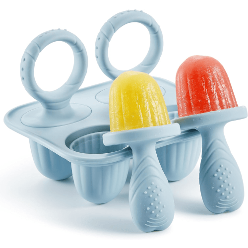 4-Handle Silicone Baby Popsicle Molds - Easy-Release Reusable Ice Cream Molds for Little Hands - Walmart.ca