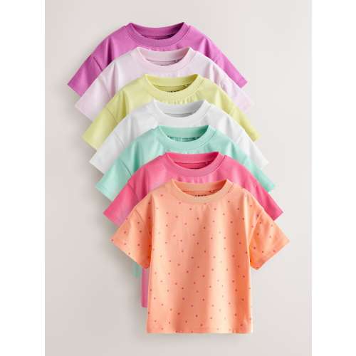 Bright T-Shirts 7 Pack (3mths-7yrs)