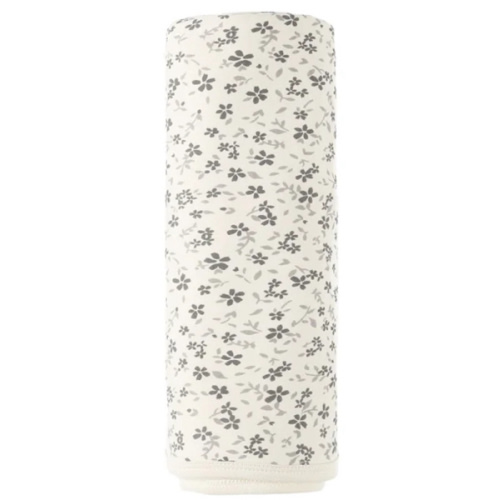 Blue Floral Swaddle