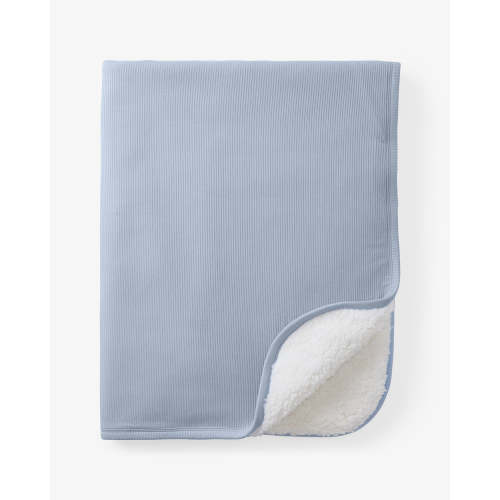 Light Fog Ribbed Mini Cloud Blanket® – Little Sleepies