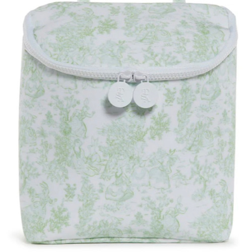 Insulated Lunch Bag - Take Away - Bunny Toile Green