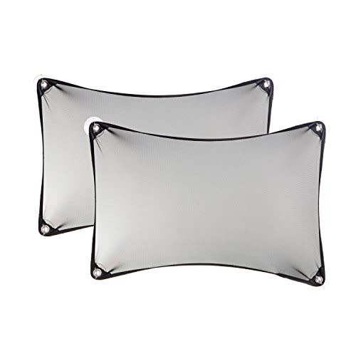 Dreambaby Stretch Adjustable Car Window Shades for Baby - Sun Shade for Side Windows - Universal Fit - 2pk