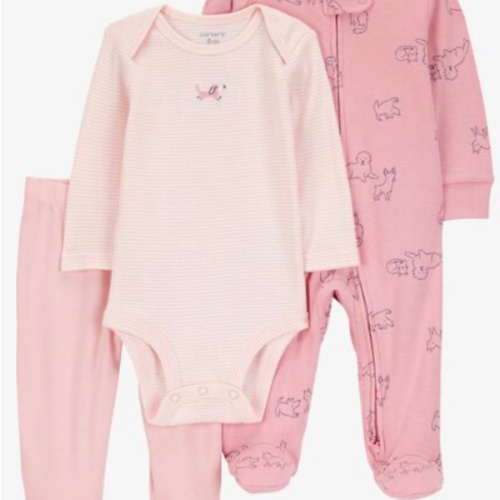 Baby Girl 3-Piece Puppy Multi-Piece Set | Carter's