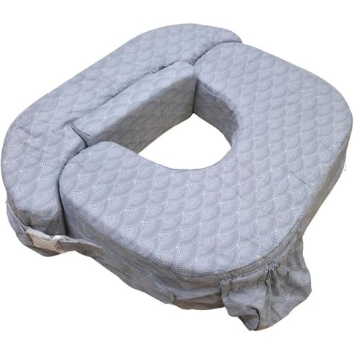 My Brest Friend Twin Nursing Pillow, Wraparound Backrest, Horizon, 1 Count