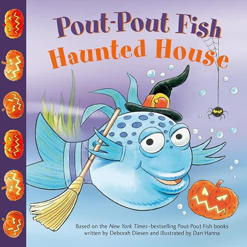 Pout-Pout Fish: Haunted House (A Pout-Pout Fish Paperback Adventure)