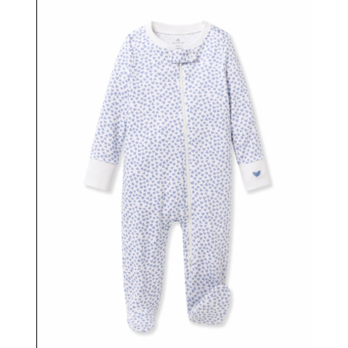 Baby's Pima Romper in Bluehearts