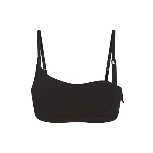 COTTON JERSEY MATERNITY NURSING SCOOP BRALETTE | SOOT | SKIMS