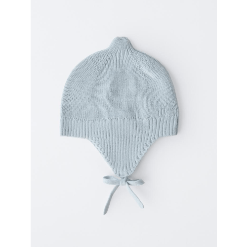 PEARL KNIT BONNET - Sky blue | ZARA United States