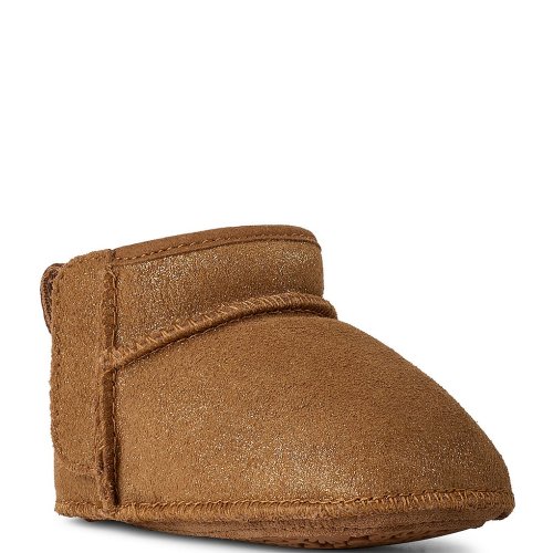 UGG Girls' Classic Ultra Mini Dazzle Boot Crib Shoes (Infant)