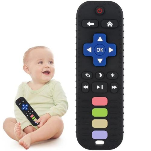 Maison Remote Control Baby Teething Toy Black
