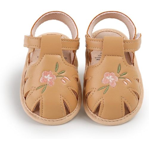 Infant Baby Girls Sandals Summer Baby Wedding Dress Flat Shoes Newborn Crib Shoes First Walkers Prewalkers Shoes