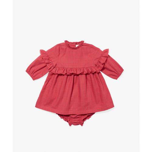 Diane Baby Dress, Holiday Red Plaid