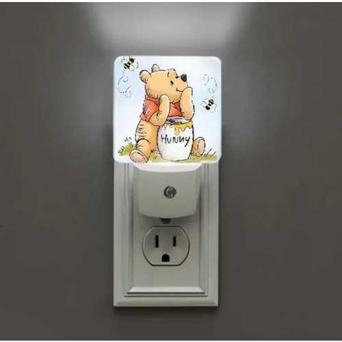 Winnie the Pooh LED Night Light: Baby Nursery Decor