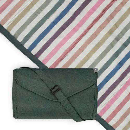 Outdoor Blanket - Chroma Rugby Stripe