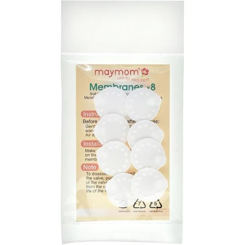 Maymom Replacement Membranes for Medela Medela Pump in Style Breastpump, Lactina, Swing and Symphony Pumps, 8-Pack … (White)