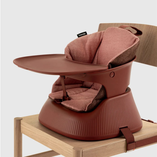 Hannie Portable High Chair - Mahogany Red