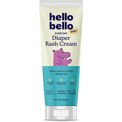 Hello Bello Everyday Diaper Rash Cream, 3oz