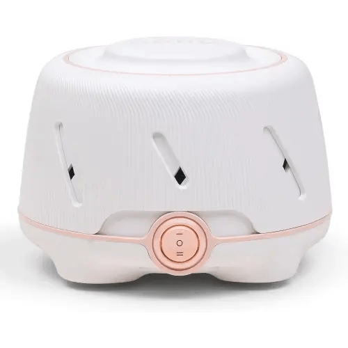 Yogasleep Dohm (White,Pink) The Original White Noise Machine, Relaxing Natural Sound From a Real Fan, Noise Cancelling For Office Privacy, Sleep Aid For Adults & Baby, Travel Size Pink Noise Machine