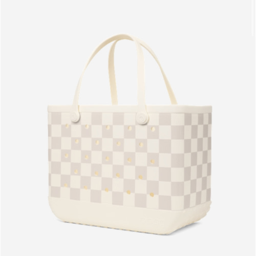 Original Bogg Bag - Checkered Coconut/Mushroom – BOGG BAG