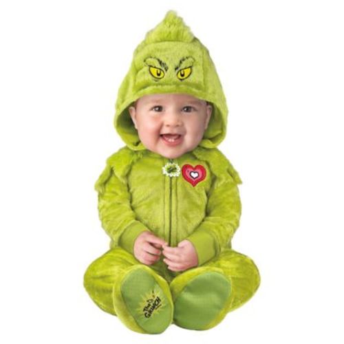 Baby Grinch Jumpsuit Costume - Dr. Seuss - Spirithalloween.com