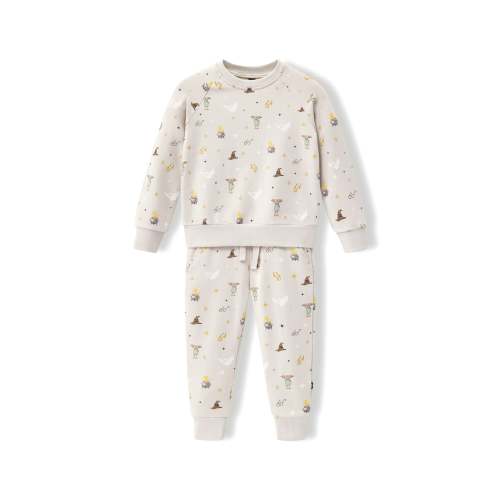 Long Sleeve Jogger Set in Starry Icon