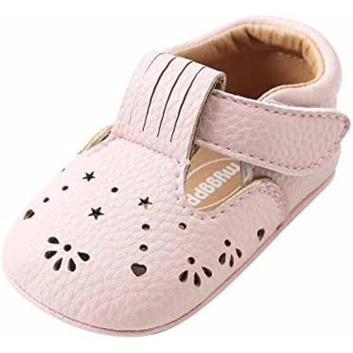 ESTAMICO Baby Boys Girls Toddler Sneaker Anti-Slip First Walkers Crib Shoes