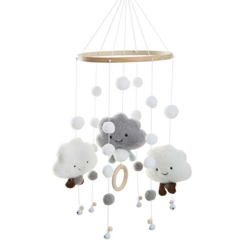 Relax love Baby Crib Mobile Wind Chime Bed Bell Christmas Gift Grasp Training Color Recognition Bed Cot Decoration