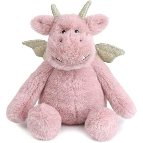 MON AMI Daphne The Dragon Stuffed Animal – 11”, Adorable Soft Dragon Toy Plushies, Use as Toy/Nursery Room Décor for Kids of All Ages