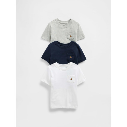 Baby & Toddler Mix & Match Pocket T-Shirt (3-Pack)