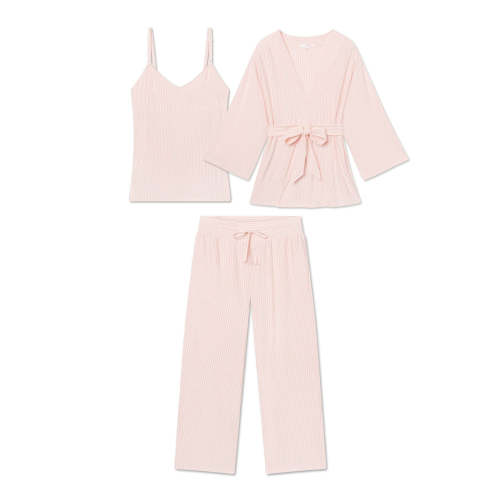 LAKE | Women | DreamModal™ Pajamas | Fog Maternity Kimono Bundle