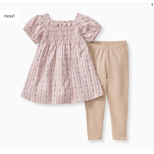 Farmhouse Floral Tunic & Pants Set – Burt's Bees Baby