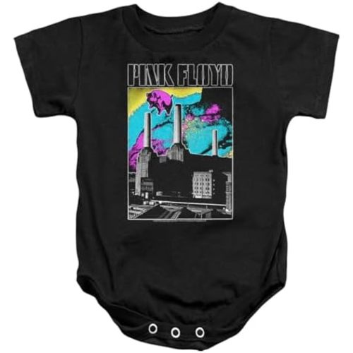 Popfunk Pink Floyd Animals Sky Unisex Infant Snap Suit for Baby