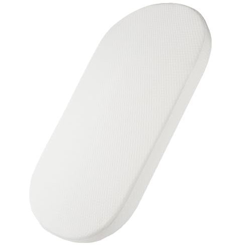 Mecc ecoh Baby Bassinet Mattress, 100% Breathable Cover, Water-Resistant Lining, Oval 33"x20"x2" Fit for Maxi-COSI Bassinet