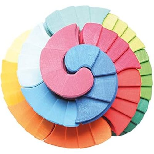 Counterrotating Stepped Spiral