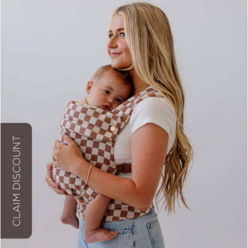 The Monarch Carrier - Mocha Check – Mabē