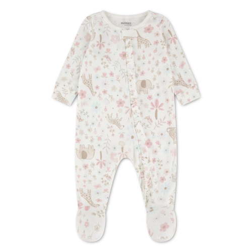 Huggies Baby Girls' Layette Organic Cotton Footed Coverall - Walmart.ca